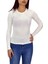 Kadın Düz Renk Vücuda Oturan Uzun Kollu Sweatshirt BGL-ST04296 1