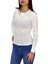Kadın Düz Renk Vücuda Oturan Uzun Kollu Sweatshirt BGL-ST04296 2
