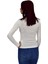 Kadın Düz Renk Vücuda Oturan Uzun Kollu Sweatshirt BGL-ST04296 4