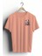Unisex T-Shirt, Animals, Panda Tasarım Baskılı, Regular, Somon T-Shirt NO:00310 1