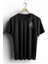 Unisex T-Shirt, Animals, Aslan Tasarım Baskılı, Regular, Siyah T-Shirt NO:00318 1