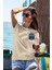 Unisex T-Shirt, Ravenclaw Tasarım Baskılı,Regular, Pamuk,krem T-Shirt No: 00528 2