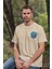 Unisex T-Shirt, Ravenclaw Tasarım Baskılı,Regular, Pamuk,krem T-Shirt No: 00528 3