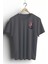 Unisex T-Shirt, Animals, Aslan Tasarım Baskılı, Regular, Antrasit T-Shirt NO:00318 1