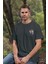 Unisex T-Shirt, Animals, Aslan Tasarım Baskılı, Oversize, Siyah T-Shirt NO:00391 3