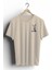 Unisex T-Shirt, Animals, Sevimli Tavşan Tasarım Baskılı, Regular, %100 Pamuk, Krem T-Shirt NO:00393 1