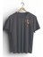 Unisex T-Shirt, Animals, Leopar Tasarım Baskılı, Regular, %100 Pamuk, Antrasit, T-Shirt NO:00371 1