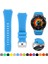 Asus Vivowatch 5 / Vivowatch Sp Tokalı Çapraz Çizgili Silikon Kordon 22MM 2