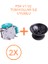 2 Adet Ps4 Analog Motoru + Topuz Başlık Set 2