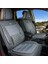 Isuzu D-Max Uyumlu Yarı Deri Oto Koltuk Kılıfı Ön/arka 5'li Set Prime Füme 1