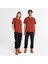 Print Stack Logo Short Sleeve Tee Erkek Kahverengi Tshirt TB0A6WWTEOD1 1
