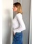 Kadın Patlı Düğmeli Uzun Kol Body 21926 3