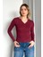Kadın Patlı Düğmeli Uzun Kol Body 21926 1