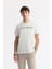 Erkek Ekru Bisiklet Yaka Reflektörlü Bi Stretch Interlok T-shirt A51y1037 1