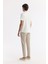 Erkek Ekru Bisiklet Yaka Reflektörlü Bi Stretch Interlok T-shirt A51y1037 4