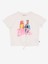 Baskılı Ekru Kız Çocuk T-Shirt BRB5SG-TST6430 1