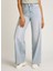 Yüksek Bel Geniş Paça Indigo Kadın Denim Pantolon K20K2080231AD 2