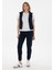 Yüksek Bel Slim Fit Lacivert Kadın Pantolon PT0125 3