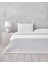 Royal Leafage Nakışlı Pamuk Çift Kişilik Nevresim Takımı 200X220 cm Beyaz 1