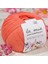 Mercerized Cotton Turuncu El Örgü İpi- 13 - 33598 1