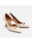 01AYH304210A400 KADIN Deri Ekru Orta Topuklu Stiletto 2