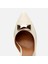 01AYH304210A400 KADIN Deri Ekru Orta Topuklu Stiletto 5