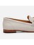 01AYH306210A400 KADIN Deri Ekru Tokalı Loafer 3