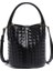 El Yapımı Dokuma Çanta Kova Çanta Kadın Rahat Omuz Crossbody Çanta (Yurt Dışından) 1