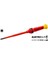 1000V Elektro Slim Torx Uçlu Tornavida T20 4.5X100 mm 1