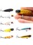 7 Adet Zıpır Rapala Olta Yem Seti - 4.8cm - 3.8gr Bilyalı 3D Göz Karbon Çelik Iğne 7 Farklı Renk 1