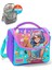 Kids Lila Turkuaz Dondurma ve Anime Desenli Thermo Beslenme Çantası 11789 1
