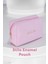 Şık ve Kullanışlı Parlak Yüzeyli Pembe Makyaj Çantası Stila Enamel Pouch (Pink) 3