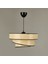 Nisa Luce Siyah Biyeli 3 Katlı Pasta Sarkıt - Krem - 70X40X40 cm 1