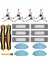Fırça Filtre Paspas Bezi Yedek Parçaları Yeedi Vac Max Vac Hibrit Vakum Istasyonu Elektrikli Süpürge Robotu (Yurt Dışından) 1