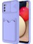 Galaxy A02S Kılıf ​zore Kartix KAPAK-LILA-8682314118903-MLTD55919 1