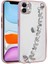 Apple iPhone 11 Kılıf Taş Süslemeli Kamera Korumalı El Tutamaçlı Zore Blazer KAPAK-LILA-868043660700 1