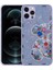 Apple iPhone 12 Pro Max Kılıf Desenli Sert Silikon Zore Mumila Kapak-Lilac BEAR-8680436539637-MLTD74 1