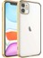 Apple iPhone 11 Kılıf Zore Glitter Full Renkli Silikon KAPAK-GOLD-8680436387870-MLTD69267 1