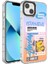 Apple iPhone 14 Kılıf Kamera Korumalı Renkli Desenli Sert Silikon Zore Korn KAPAK-NO1-8680436591291- 1