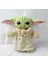 Starwars Baby Yoda Peluş Oyuncak Figür 35CM Bebek Yoda Gerçekçi Görünümlü Yumaşak Peluş 3
