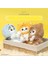 Mofusand Ayıcık Kostümlü 25CM Sevimli Kedi Peluş Oyuncak Tüylü Exrta Soft Dokulu 3