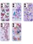 Apple iPhone 11 Kılıf Desenli Simli Sert Zore Inka KAPAK-NO2-8680436588925-MLTD74504 2