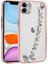 Apple iPhone 11 Kılıf Taş Süslemeli Kamera Korumalı El Tutamaçlı Zore Blazer KAPAK-PEMBE-86804366069 1