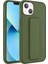Apple iPhone 14 Plus Kılıf Zore Qstand Kapak-Koyu YEŞIL-8680436616796-MLTD77475 1