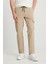 Slim Fit Dar Kesim Beli Bağlamalı Kargo Cepli Jogger Pantolon 1