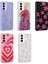 Galaxy M23 Kılıf Simli Desenli Kamera Korumalı Parlak Zore Popy KAPAK-KALP-8680436596883-MLTD76835 2