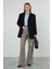 Süet Blazer Ceket Siyah 5