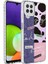 Galaxy M22 Kılıf Airbag Kenarlı Renkli Desenli Silikon Zore Elegans KAPAK-NO8-8680436629185-MLTD8097 1