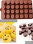 Karışık Emoji Çikolata Kalıbı Bpa Free Buz Kalıbı Silikon Tatlı Kalıbı yapışmaz kalıp 1