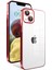 Apple iPhone 14 Kılıf Kamera Korumalı Renkli Çerçeveli Zore Garaj KAPAK-KIRMIZI-8680436638699-MLTD83 1